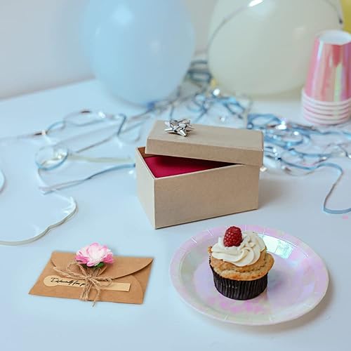 Miniatura 3 de Sobres para tarjetas de flores, bonitos sobres pequeños para tarjetas, mini sobres de semillas con cierre en forma de corazón, 10 unidades, 4 x 2.75