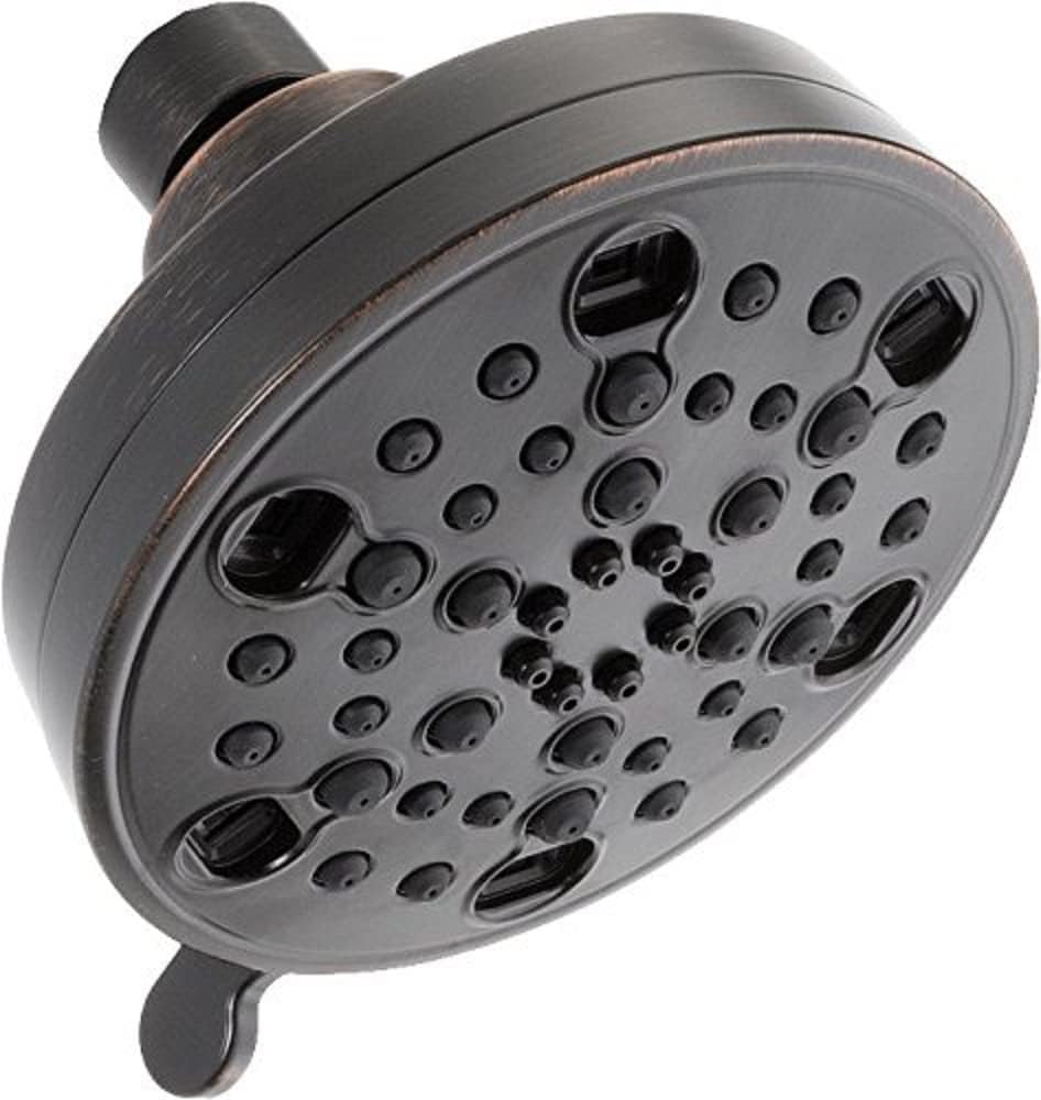 Delta Faucet 52638-PN20-PK 5 Setting Contemporary H2OKinetic Showerhead, Polished Nickel
