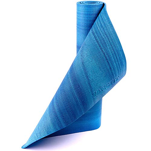 Tapete Yoga Mat Pilates em PVC 6mm Rainbow Com Bolsa Yangfit