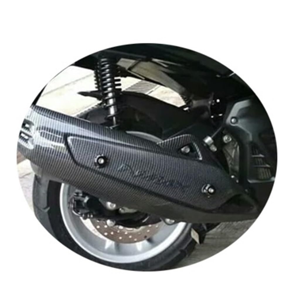 Cubierta De Tubo De Escape Motocicleta para Y&amaha NVX155 Aerox155 Aerox NVX 155 Carcasa De Protección Térmica Antiescaldaduras Protección Escape Moto