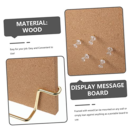 Tableau d'affichage pour notes portable en matériau synthétique Uonlytech à surface lisse - 4