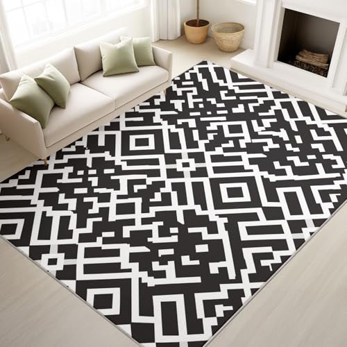 Tapis antidérapant et résistant à poils courts 180x270