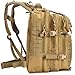 Military Tactical Assault Pack Backpack Army Molle Bug Out Bag Backpacks Small Rucksack for Outdoor Hiking Camping Trekking Hunting Brown