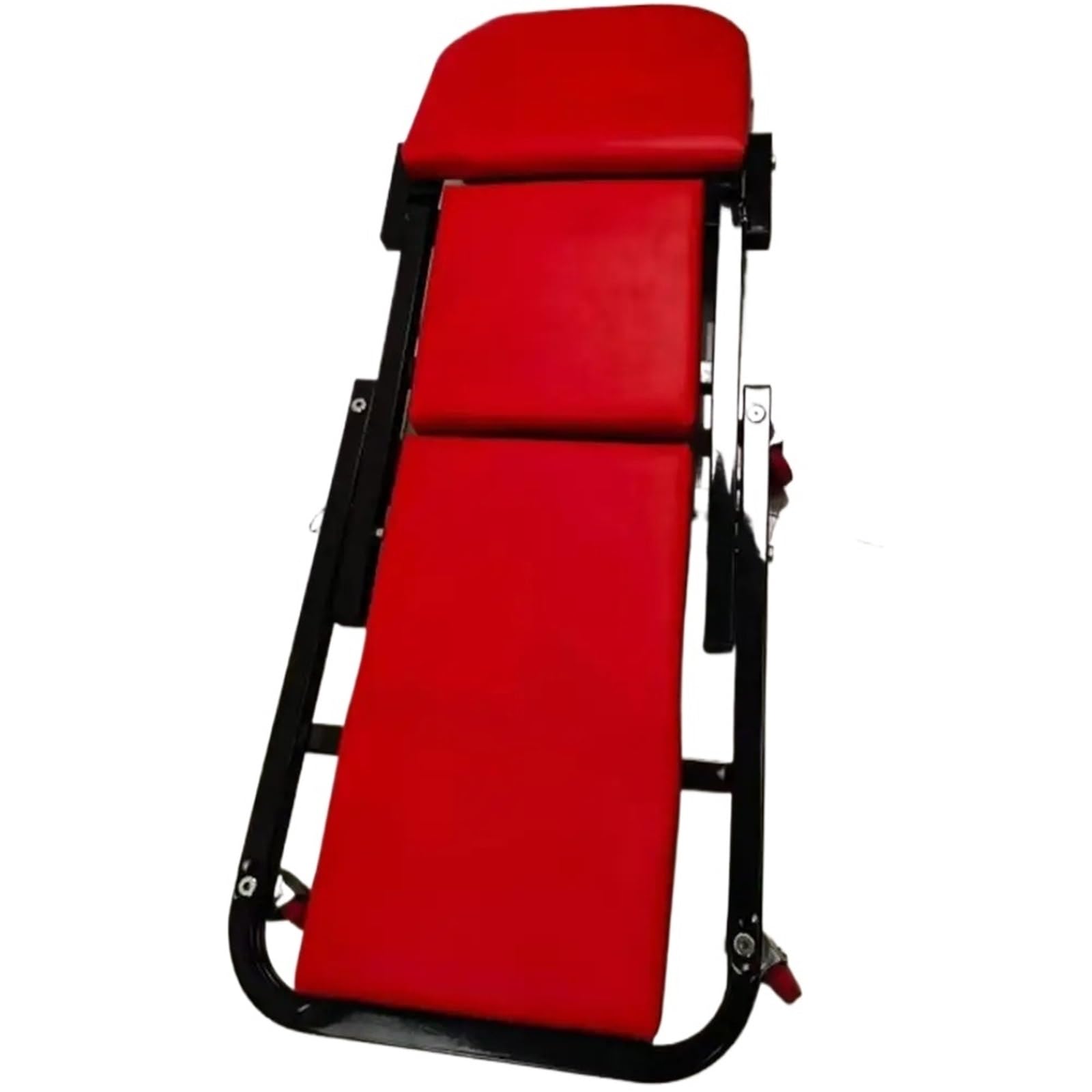 Stołek warsztatowy, leżanka samochodowa, leżanki pod podłogą samochodu, 6 kółek, leżanka samochodowa, regulowana rolka, krzesło garażowe, składane siedzenie mechanika samochodowego (czarne)