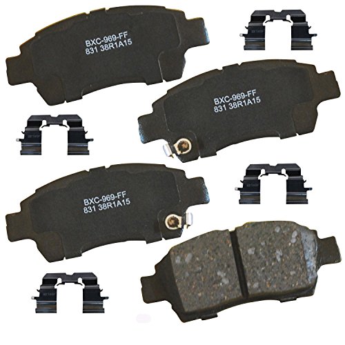 Image of Bendix Premium SBC831 Ceramic Front Brake Pads for Toyota Echo 2000