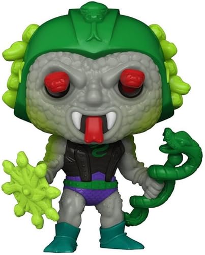 Miniatura 2 de Funko POP! Master of the Universe Snake Face 95 - Adhesivo compartido 2021 Exclusiva figura de convención de otoño Motu