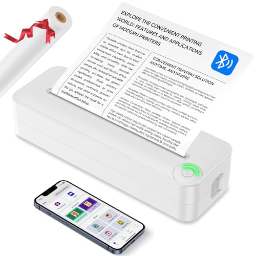 Stampante Termica Bluetooth 58mm Rehomy - Compatta Con Batteria Agli Ioni Di Litio, USB-C, Per Ricevute E Etichette - Foto 4