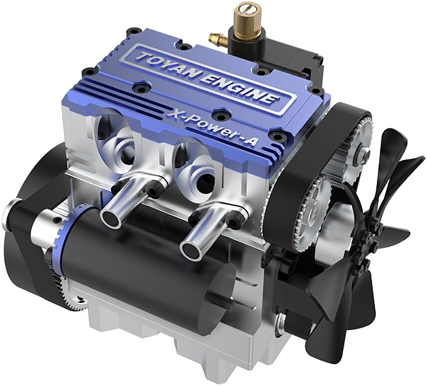 Steria Mini V2 Engine Model That Runs, TOYAN FSL200W Full