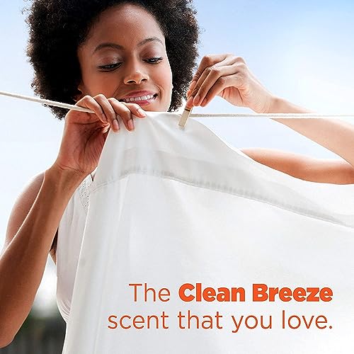 Tide Pods Laundry Detergent, Clean Breeze, 57 Pacs Capsules, 46 Ounce - 6