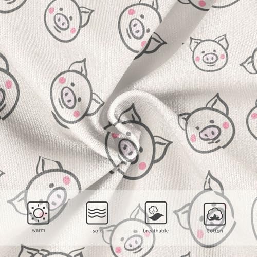 Girls' Underwear Pig Head Cotton Stretch Comfort Toddler Panties3