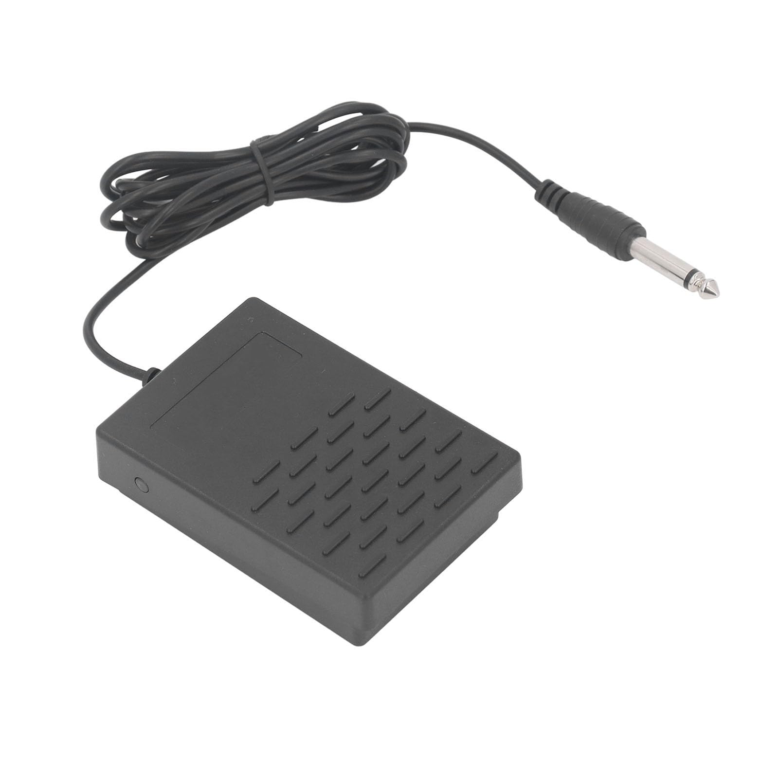 Uniwersalny pedał Sustain, Chwilowy Przełącznik Nożny Klawiatury Elektrycznej z Kablem, do Syntezatora, Fortepianu, Kontrolera (BLACK)