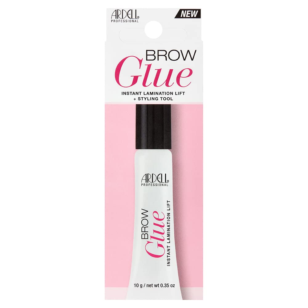 Ardell Brow Glue for Thicker, Fuller Looking Brows, Cruelty Free, Styling Tool Included, 10 g (Pack of 1)