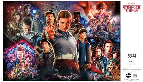 Image of Buffalo Games - 2000 Piece Puzzle - Stranger Things Season Collage