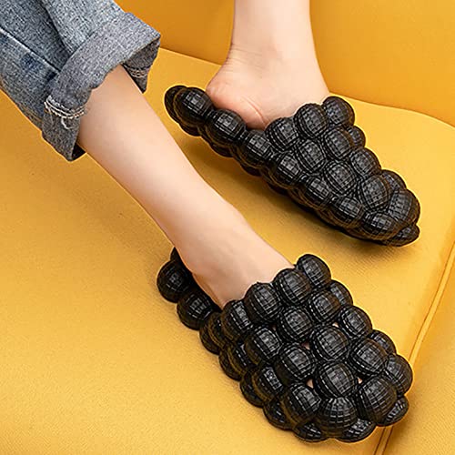 Tkieio Lychee Slippers Unisex Lychee Sandals Stress Relief Massage Sandals Bathroom Beach Slippers EVA Slides3