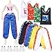 Bencailor 12 Pcs Doll Clothes and Accessories for 11.8 Inch Doll Fashion Outfits Include 4 Sets Casual Wear Clothes with 4 Pair White Shoes for Boys Girls Christmas Birthday Gifts