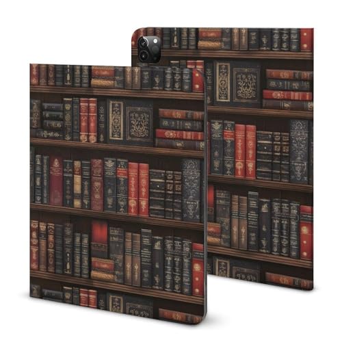 Coque iPad Pro 11 imprimé vintage pour travailler au café avec style