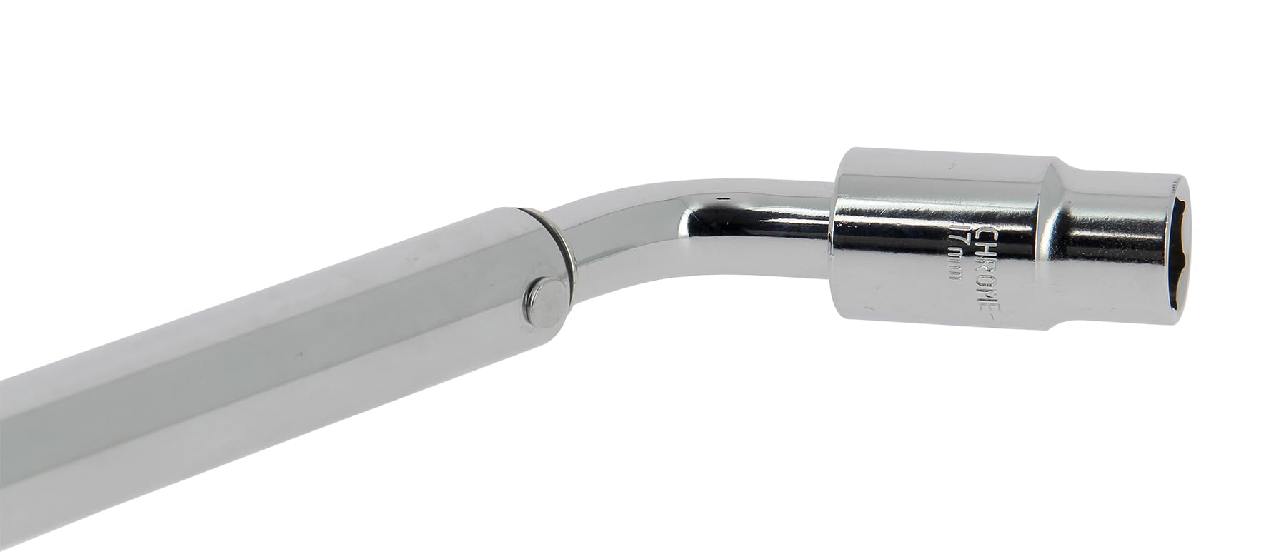 211343 Clé Démonte Roue Dynamométrique 1/2" – 120Nm – CRV, Argenté