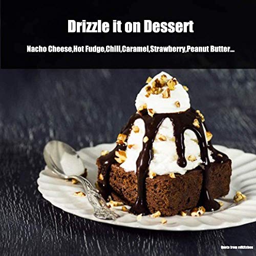 Anbt Commercial Hot Fudge Warmer,Nacho Cheese Sauce Warmer Pump Dispenser,650W Cheese Warmer Stainless Steel For Restaurants,Snack Stations,Cupcake Store #TOP2