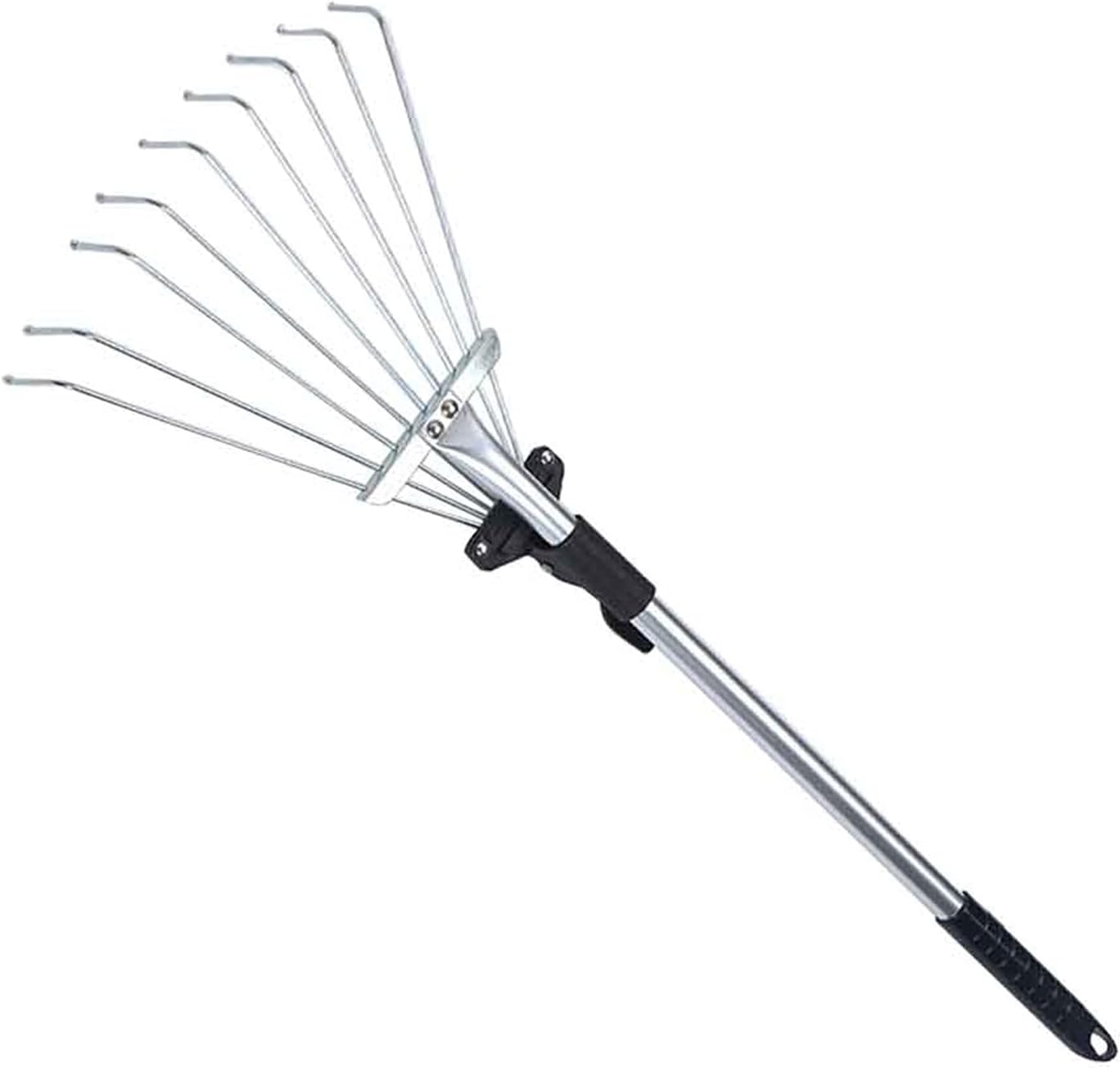 Garden rake Mini rake Fan Broom Portable Collect Loose