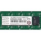 Módulo de memoria RAM servidor – DDR3 – 1333 MHz Transcend PC3 – 10600 – 4 GB – Unbuffered ECC – CL9 – 1.5 V – 2RX8 – de doble cara 240-pin DIMM – ts512mlk72 V3 N – Garantía 1 año.