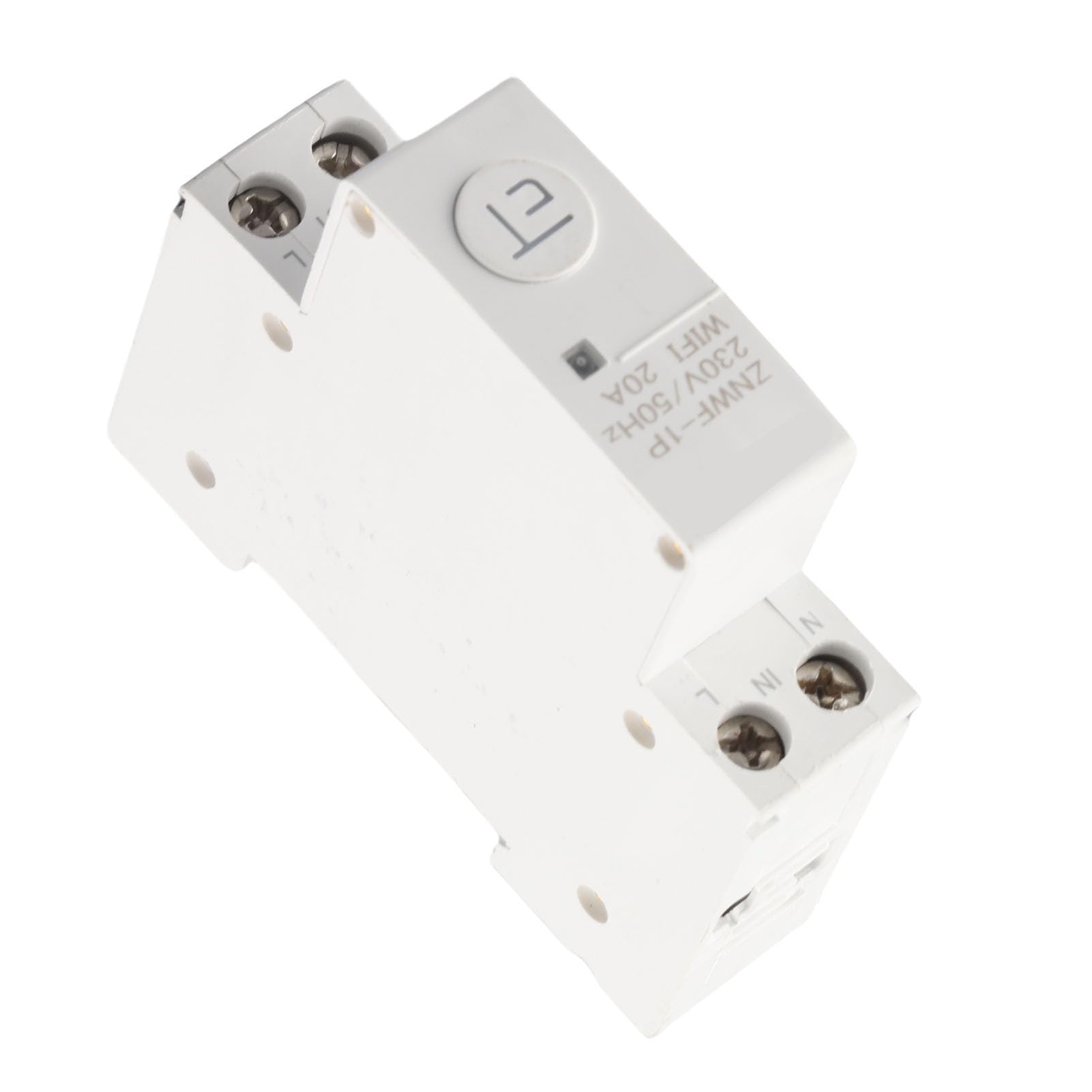 contactor,Disyuntor WIFI,Interruptor Remoto Inteligente,Disyuntor WIFI inteligente Chip de detección táctil Protección contra sobretensión Disyuntor estable de control remoto para(1P 20A)