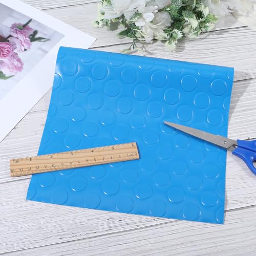 Alfombrilla antideslizante para escalera de piscina 23x60 cm azul miniatura 4