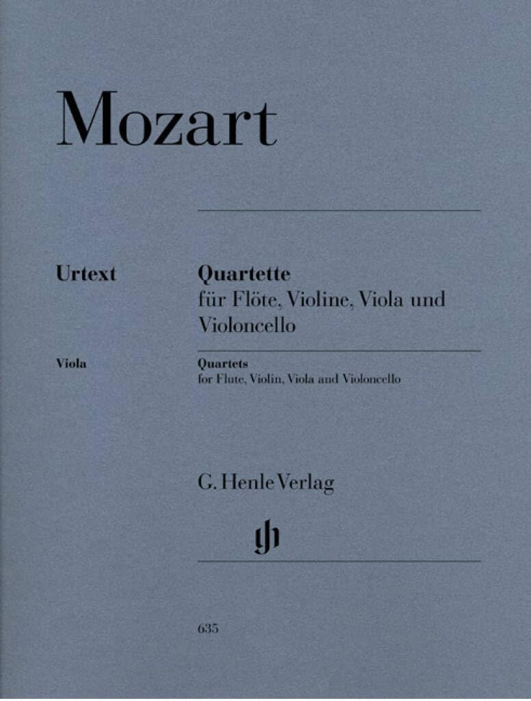 Flute Quartets for Flute, Violin, Viola and Violoncello (Multilingual Edition)      Paperback – January 9, 2009
