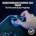 Razer Nommo V2 Pro - 2.1 PC Gaming Speakers Wireless Subwoofer: THX Spatial Audio - Projection Chroma RGB - Full-Range Drivers - Wireless Down-Firing Subwoofer - Wireless Control Pod,Black