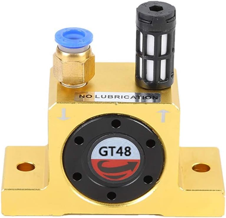 SHENYANG GT48 G 38 '' Vibrador neumático de la turbina de aire silencioso Golden GT Series Componentes del sistema neumático industrial Vibradores