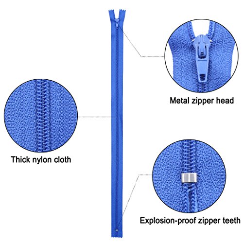 Cerniere da 17,5 pollici - Bulk Zippers Bulk in