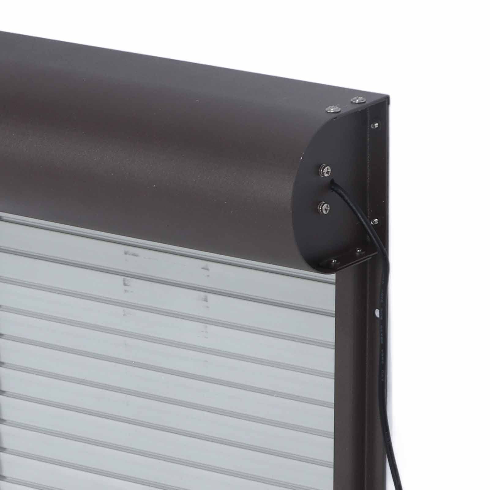 KIMISS Puerta Automática para Gallinero con Temporizador - Puerta de Metal Alimentada por Batería para Hábitat de Aves de Corral - Segura y Cómoda - Se Adapta a Pollos, Patos y Gansos - Marrón