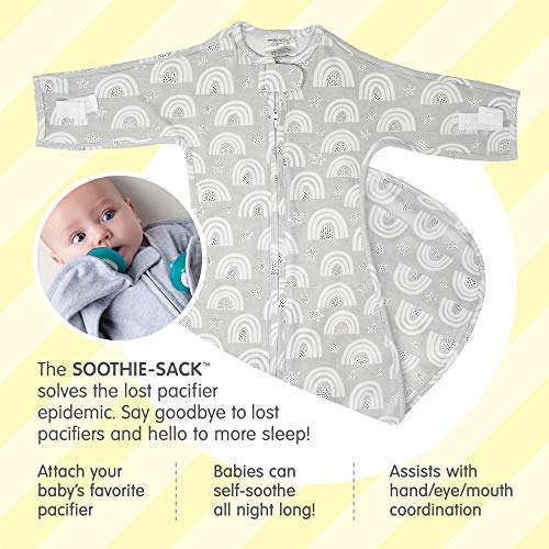 Image of Woombie Soothing Sleep Sack, Baby Sleeper with Pacifier Holder
