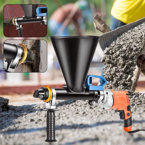 ETE ETMATE Elektrisch voegengereedschap,Draagbaar Cement vulpistool,Elektrische mortier voegmachine Cement Tank Grout Kit voor metselwerk muren en vloeren - Afbeelding 6