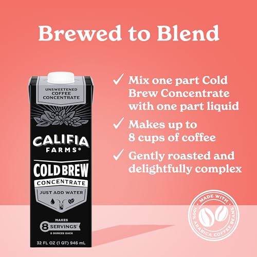Califia Farms Unsweetened Cold Brew Coffee Concentrate thumb #1