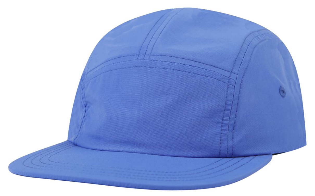 COOLSOME 5 Panels Hat Basic Daily Wear Breathable Quick Dry Cap