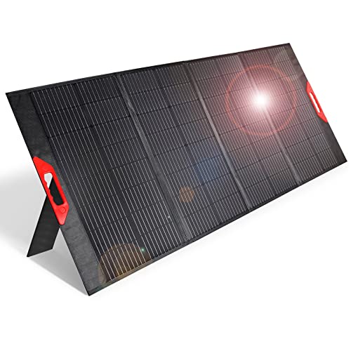 Dokio 220W Pro 18V Portable Solar Panel Kit Folding Solar Charger For 12V Batteries/Power Station Agm Lifepo4 Rv Camping Trailer Car Marine……… #TOP23
