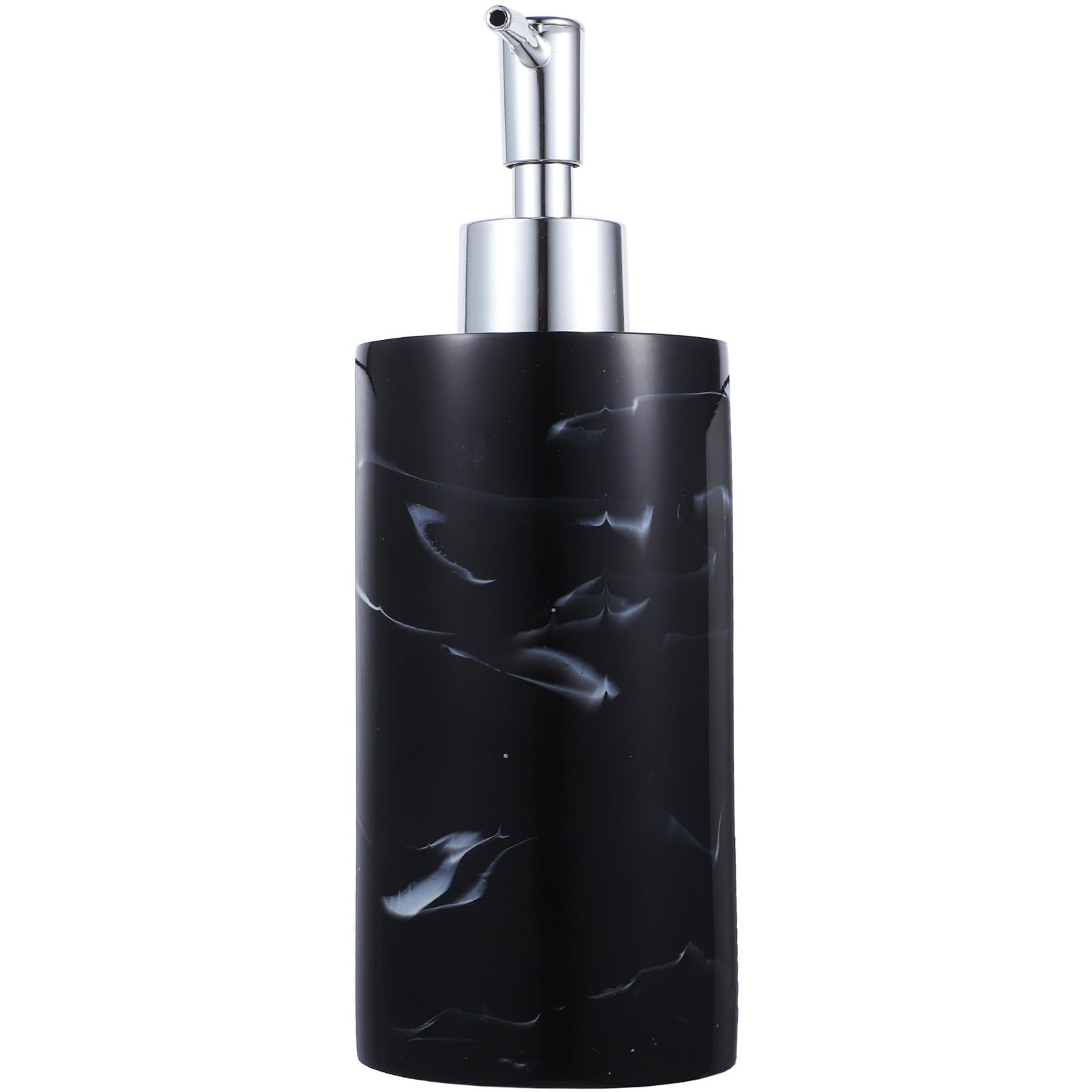 TOYANDONA 350ml Nachfüllflasche aus Kunstharz mit Marmor Design Innovativer Pumpspender für Shampoo und Flüssigseife für Badezimmer und Reise Zufällige Farbe