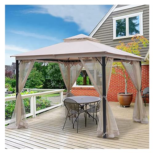 Moustiquaire extérieure pour Gazebo4Panel eredSidewalls Canopy Protect for s & Patios Easy Installat Bug Ber Solut