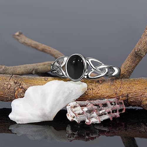 Bague Argent 925 Rhodiée Avec Pierre Naturelle Ovale - Style Français élégant, Modèle 2628 Artipol
