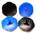 Luxxii (3 Pack) Hair Scalp Massage Shampoo Brush Massager (Assort Color)