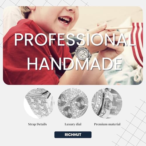 Reloj con diamantes ajustable para muñecas pequeñas de adolescentes 5