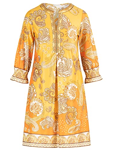 Mint & Mia Damen Jersey Kleid, Multicolor, 42 EU