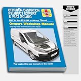 Citroën Dispatch, Peugeot Expert & FIAT Scudo Diesel ('07 Aug '16) 56 to 16