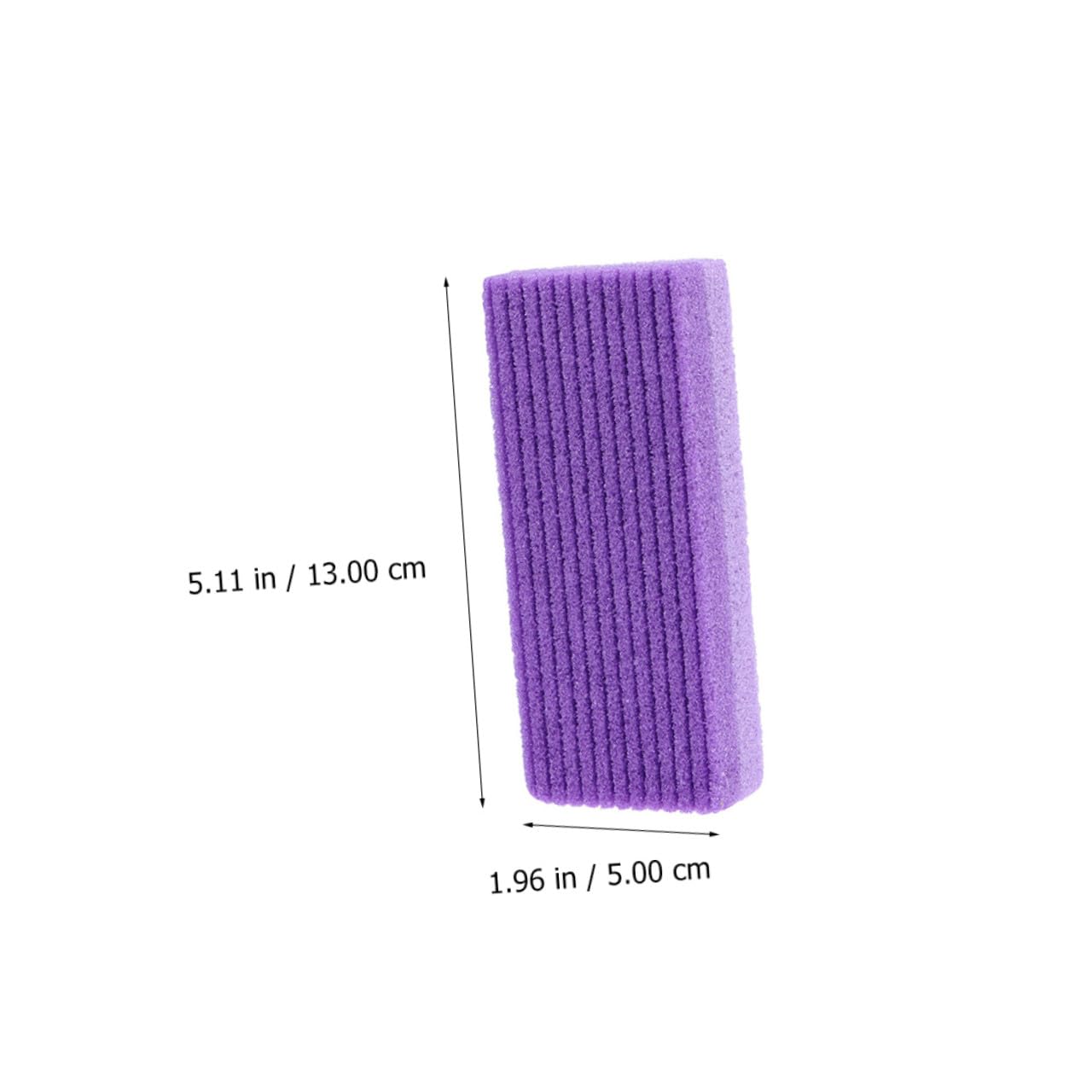 FRCOLOR 18 Piezas Herramienta De Molienda De Pie De Piedra Pómez Removedor De Callos Para Limas De Pies Exfoliante De Pies Frotamiento Tabla Para Frotar Los Pies Hombre Crujiente Púrpura
