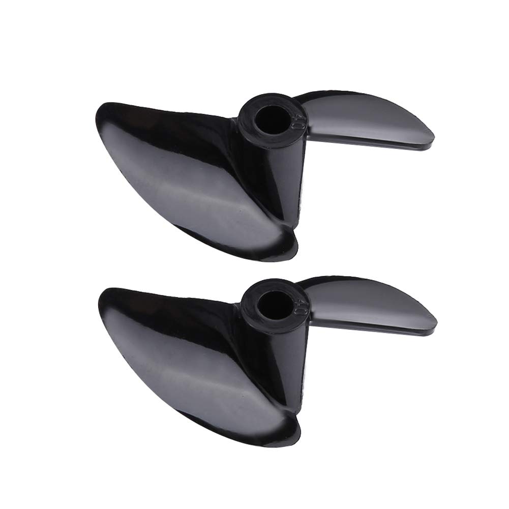 a 2 Pale della Barca di RC, Accessorio Elettrico di Aggiornamento dell' della Barca di RC di Alta Efficienza di Mezza Immersione 4 * 40mm(2 Coppie)
