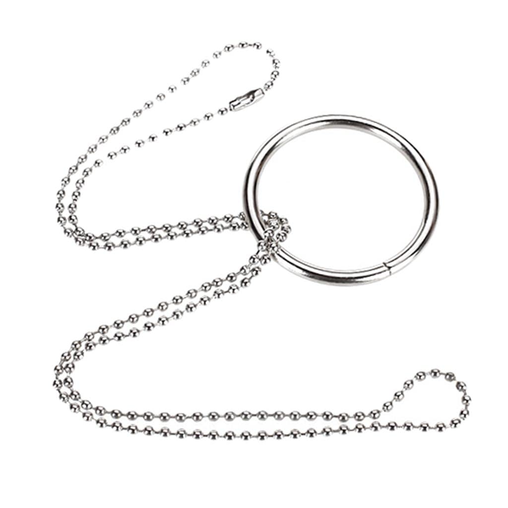 Magic Ring Chain Metal Magic Trick Props Knot