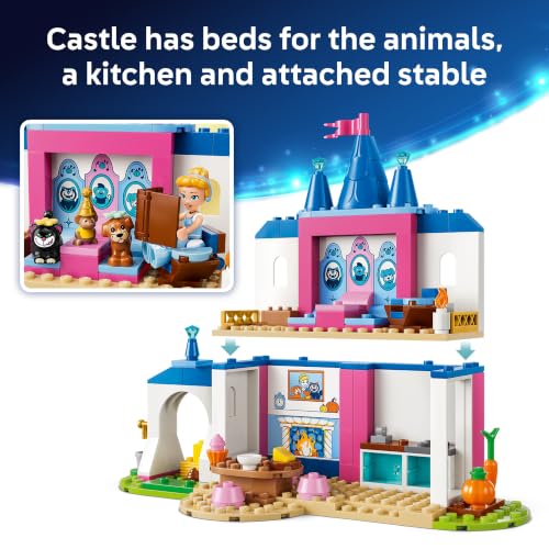 LEGO Disney Princess Cinderella Animal Friends Castle 43283 | Building Toys for Girls & Boys, Ages 4+, Castle Toy W/ Cinderella Figure, Pretend Play, 149 pieces, Gift for Birthdays - image 5