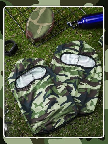 Image of SATINIOR 6 Pcs Ski Mask Cover Balaclava Full Face Mask Summer Face Cover UV Windproof Balaclava for Men Women Outdoor Sports