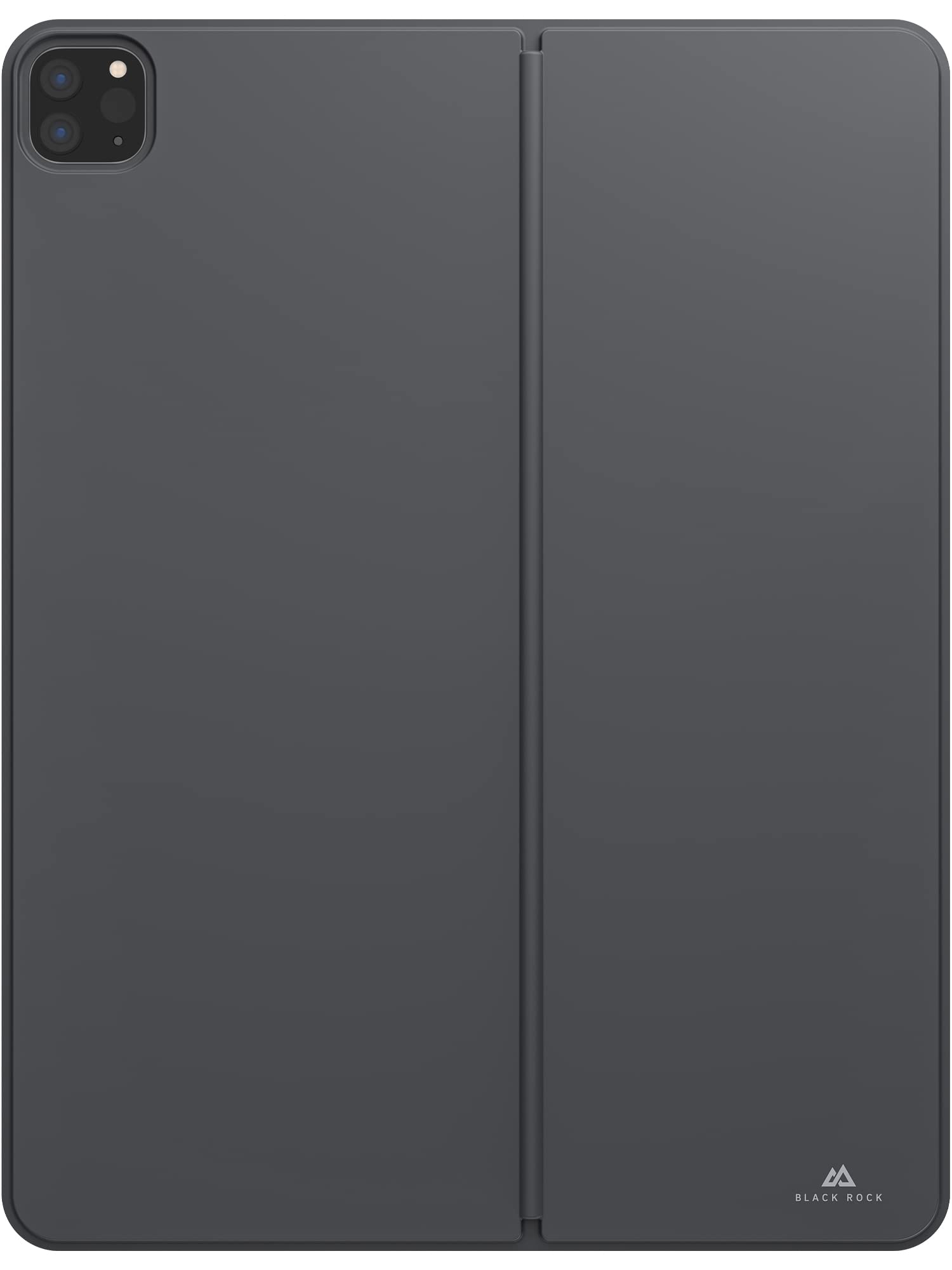 Black Rock iPad KickStand Cover Case | Suitable for Apple iPad Pro 6th Generation 2020/2021/2022 12.9 Inch I Smart Case | Magnetic Tablet Protective Case | Black