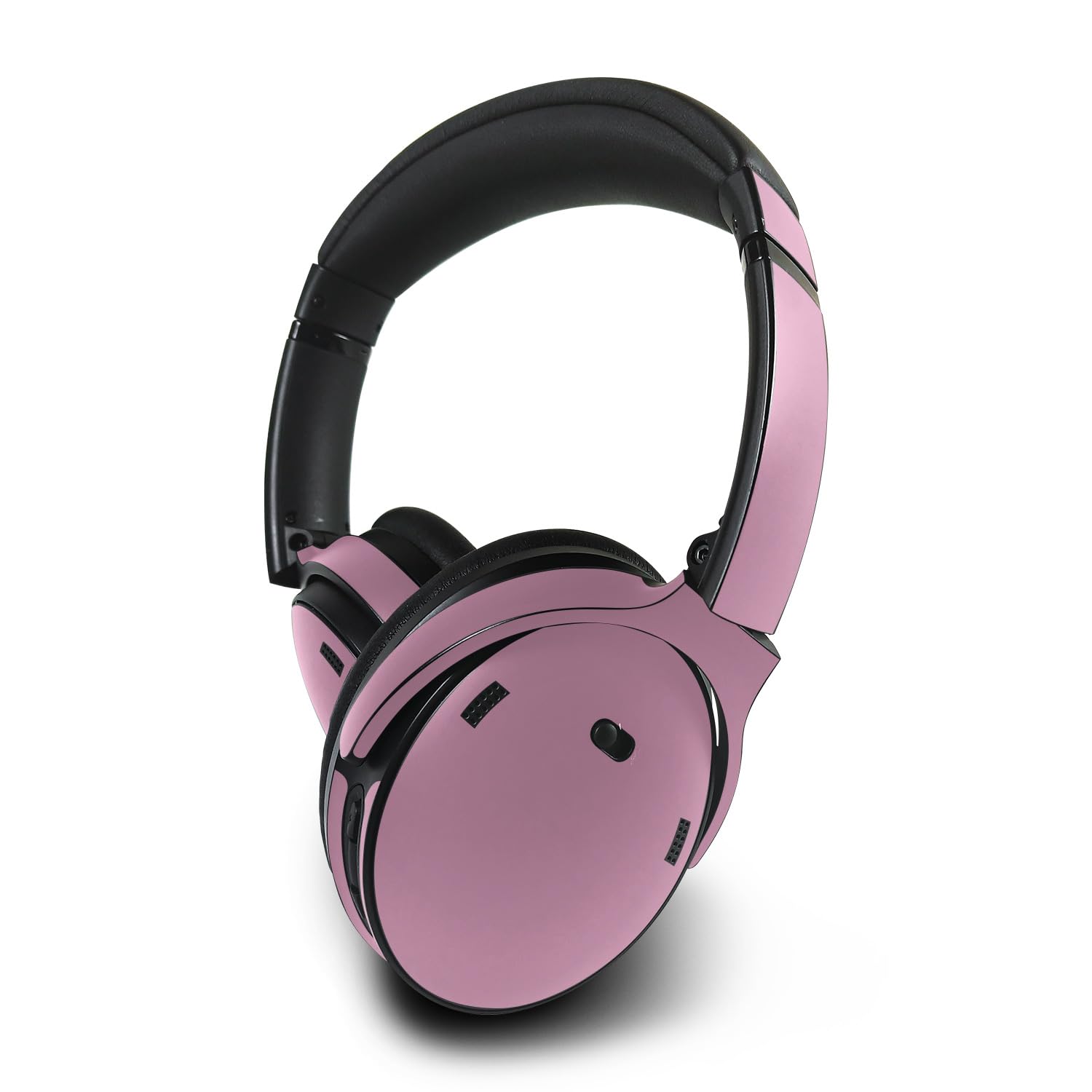 MightySkins Skin Compatible with Bose QuietComfort 45 Headphones - Solid Pink | Protective, Durable, and Unique Vinyl Decal wrap Cover | Easy to Apply, Remove, and Change Styles | Made in The USA